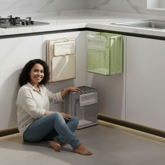 Basurero Plegable para Cocina – Mantén tu cocina limpia y organizada