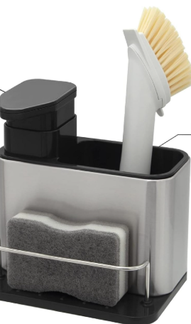 Dispensador de Jabón con Esponja – Limpieza Práctica y Sin Desperdicio